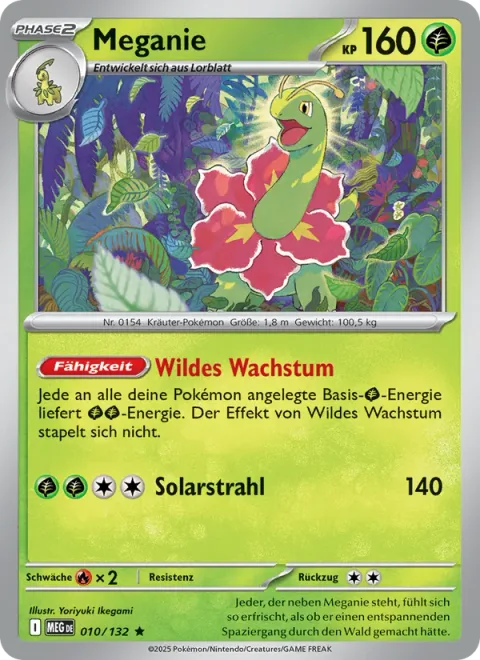 Meganium [Wild Growth | Solar Beam]