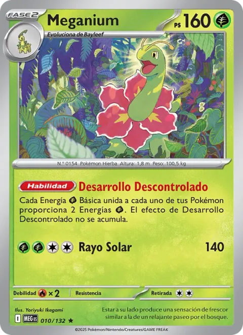 Meganium [Wild Growth | Solar Beam]