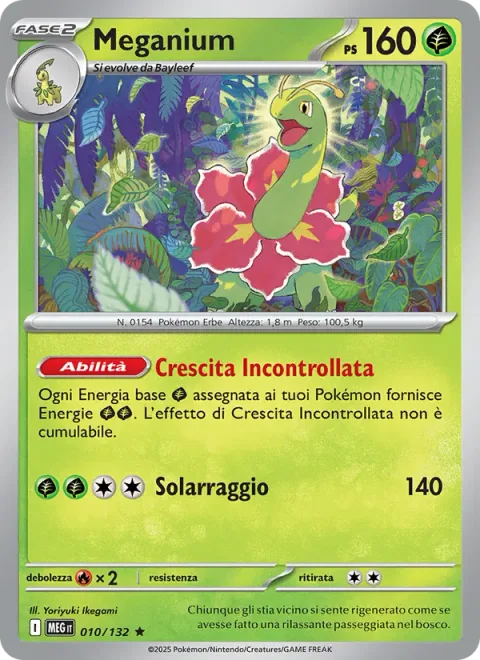 Meganium [Wild Growth | Solar Beam]