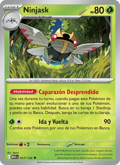 Ninjask [Cast-Off Shell | U-turn]