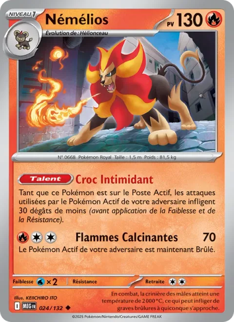 Pyroar [Intimidating Fang | Searing Flame]