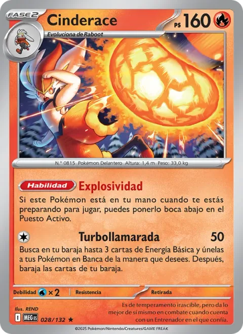 Cinderace [Explosiveness | Turbo Flare]