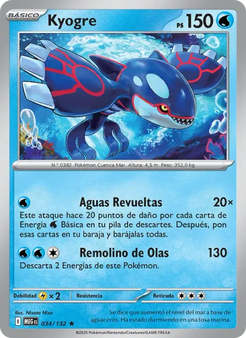 Kyogre [Riptide | Swirling Waves]