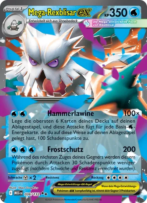 Mega Abomasnow ex [Hammer-lanche | Frost Barrier]