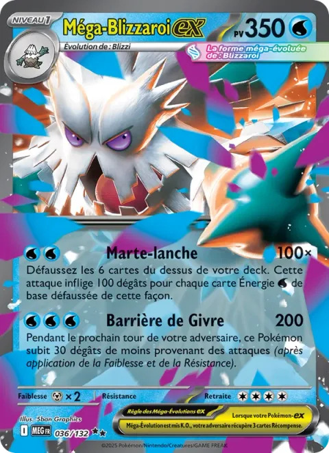 Mega Abomasnow ex [Hammer-lanche | Frost Barrier]