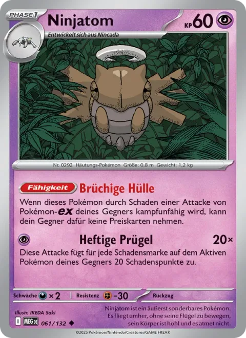 Shedinja [Fragile Husk | Damage Beat]