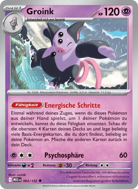 Grumpig [Energized Steps | Psychic Sphere]