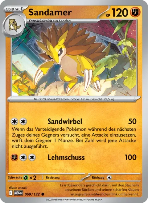 Sandslash [Sand Attack | Mud Shot]