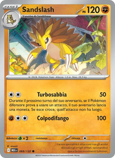Sandslash [Sand Attack | Mud Shot]