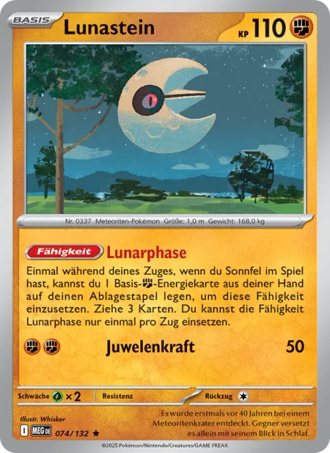 Lunatone [Lunar Cycle | Power Gem]