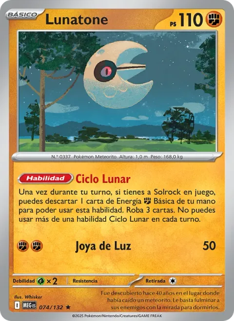 Lunatone [Lunar Cycle | Power Gem]