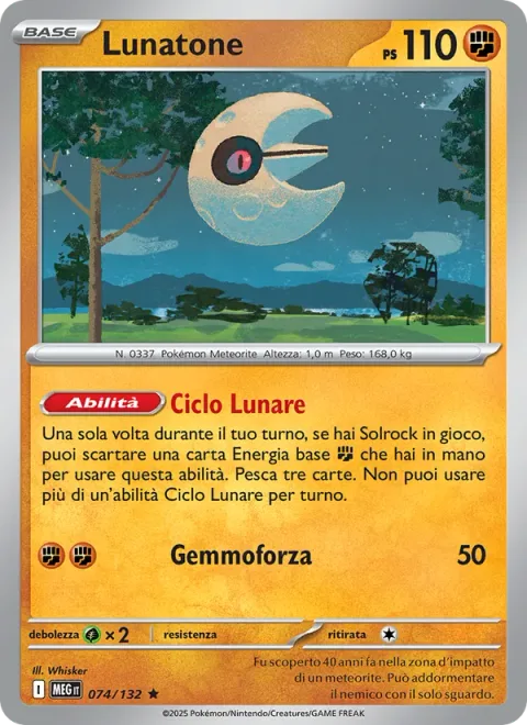 Lunatone [Lunar Cycle | Power Gem]