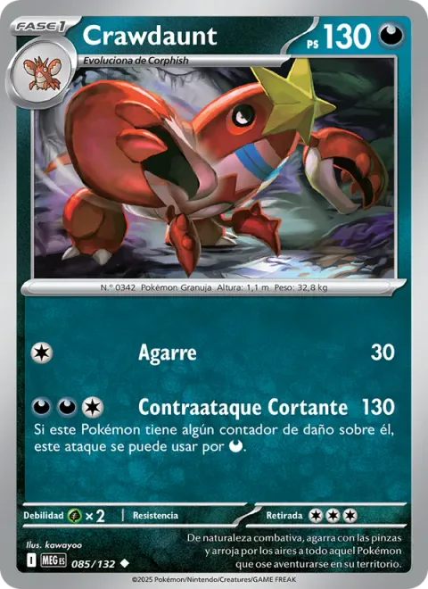 Crawdaunt [Vise Grip | Cutting Riposte]