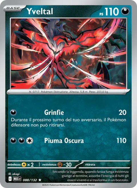 Yveltal [Clutch | Dark Feather]