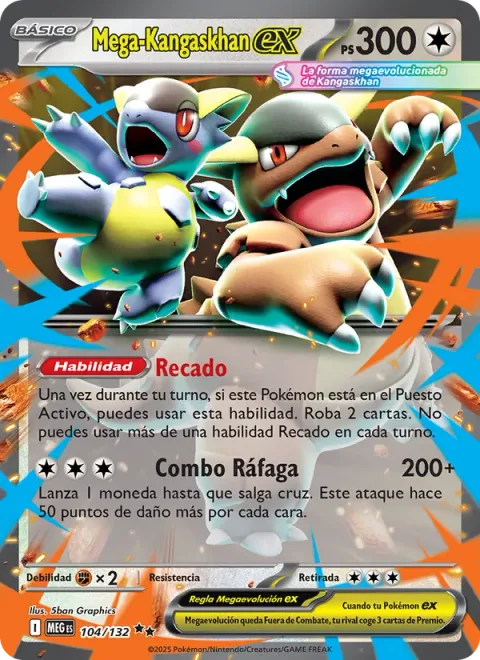 Mega Kangaskhan ex [Run Errand | Rapid-Fire Combo]