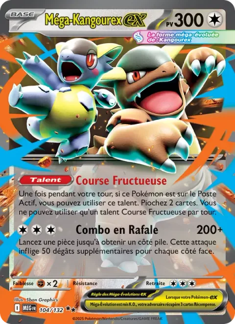 Mega Kangaskhan ex [Run Errand | Rapid-Fire Combo]