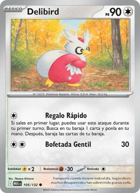 Delibird [Quick Gift | Gentle Slap]