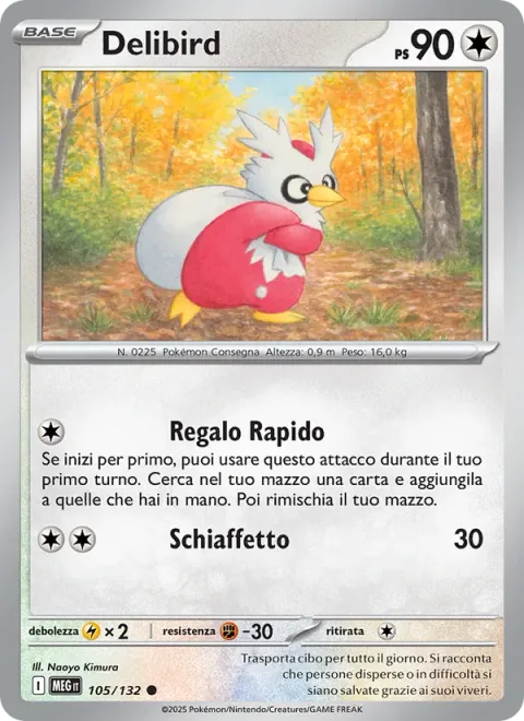 Delibird [Quick Gift | Gentle Slap]