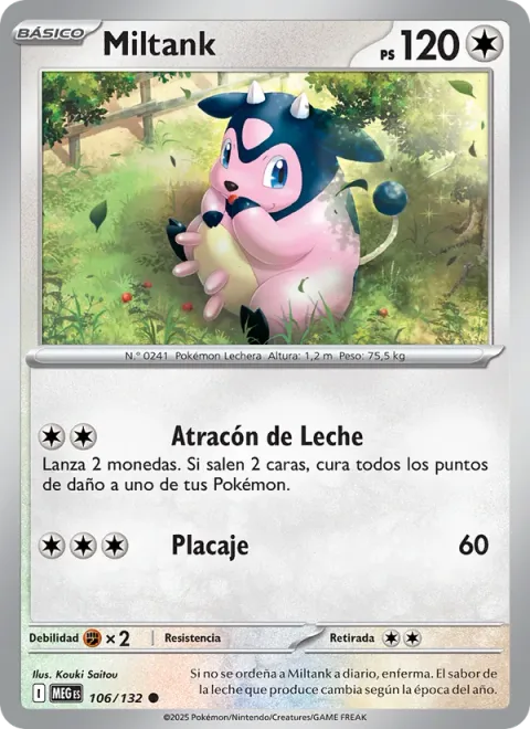 Miltank [Bellyful of Milk | Tackle]