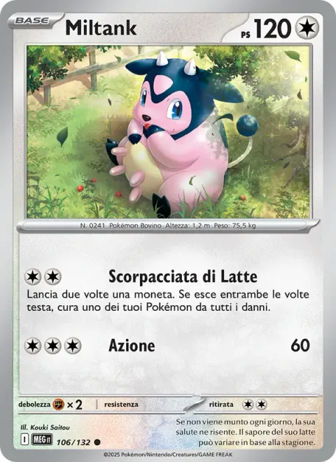 Miltank [Bellyful of Milk | Tackle]