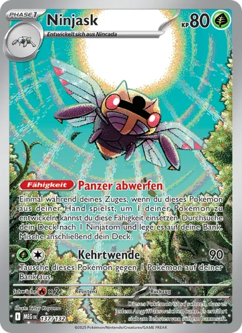 Ninjask [Cast-Off Shell | U-turn]