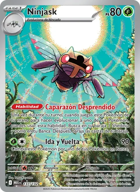 Ninjask [Cast-Off Shell | U-turn]
