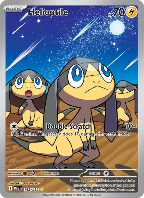 Helioptile [Double Scratch]