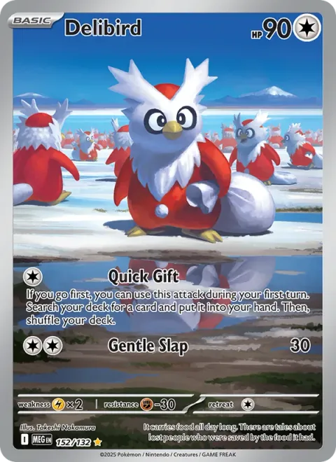 Delibird [Quick Gift | Gentle Slap]