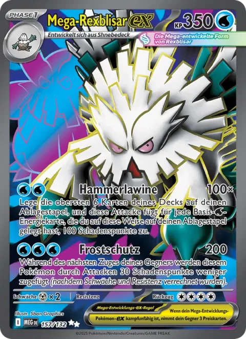 Mega Abomasnow ex [Hammer-lanche | Frost Barrier]