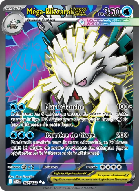 Mega Abomasnow ex [Hammer-lanche | Frost Barrier]