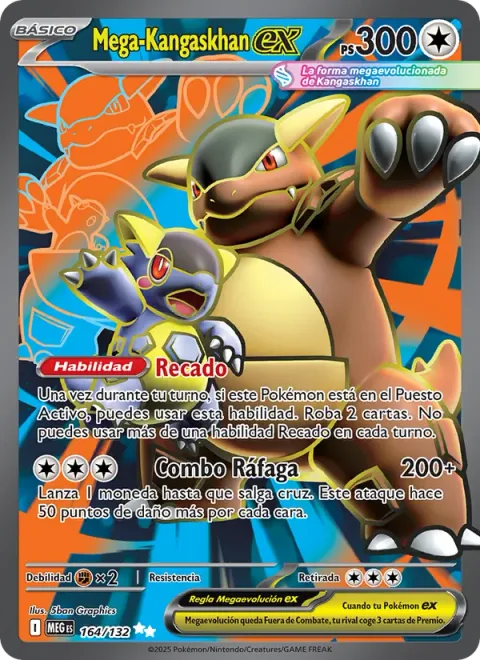 Mega Kangaskhan ex [Run Errand | Rapid-Fire Combo]