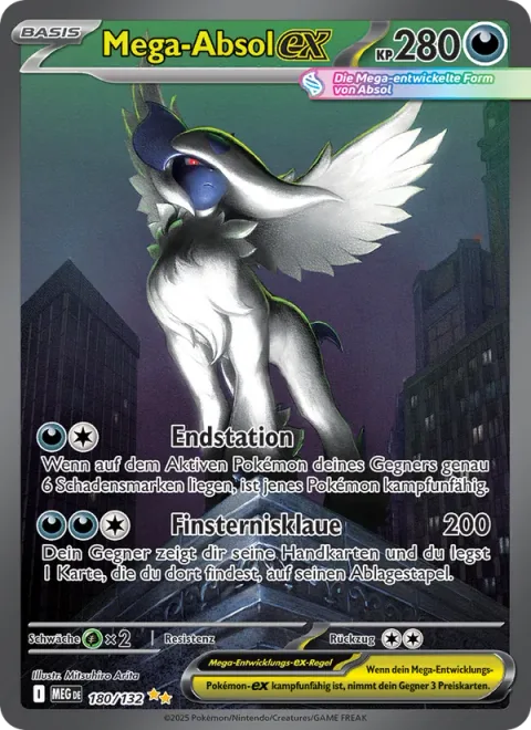 Mega Absol ex [Terminal Period | Claw of Darkness]