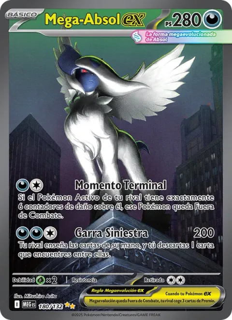 Mega Absol ex [Terminal Period | Claw of Darkness]