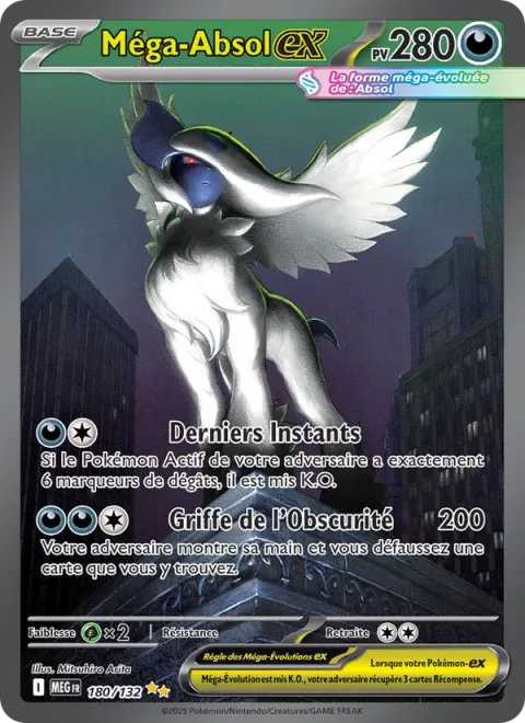 Mega Absol ex [Terminal Period | Claw of Darkness]