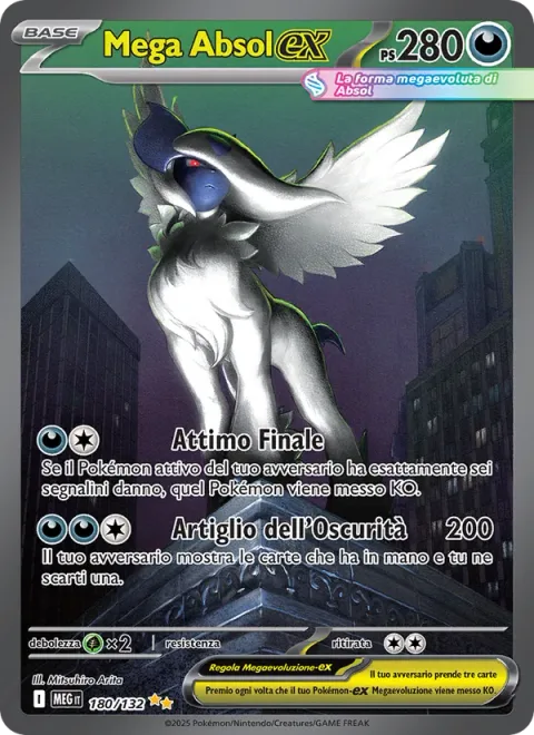 Mega Absol ex [Terminal Period | Claw of Darkness]