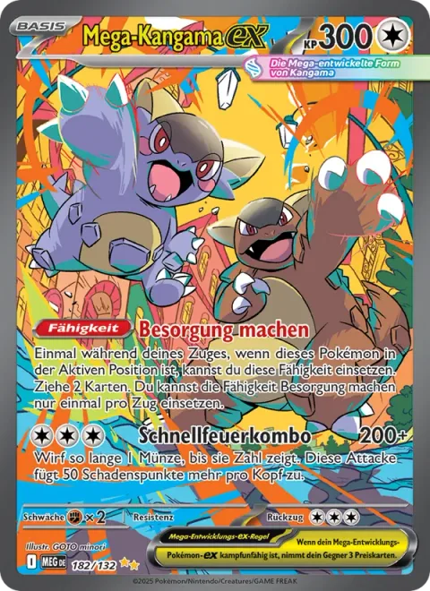 Mega Kangaskhan ex [Run Errand | Rapid-Fire Combo]