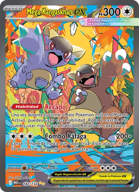 Mega Kangaskhan ex [Run Errand | Rapid-Fire Combo]