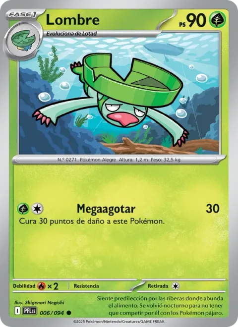 Lombre [Mega Drain]