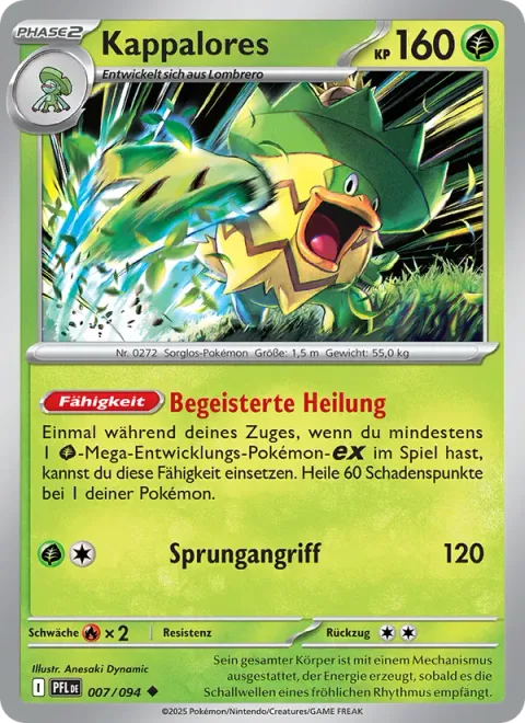 Ludicolo [Excited Heal | Lunge Out]