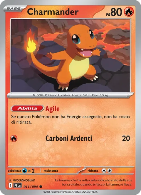 Charmander [Agile | Live Coal]