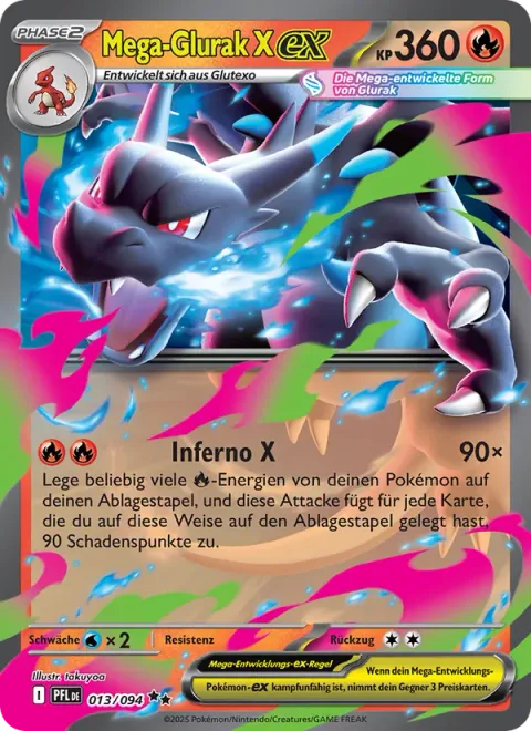Mega Charizard X ex [Inferno X]