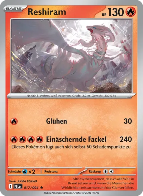 Reshiram [Combustion | Burning Flare]