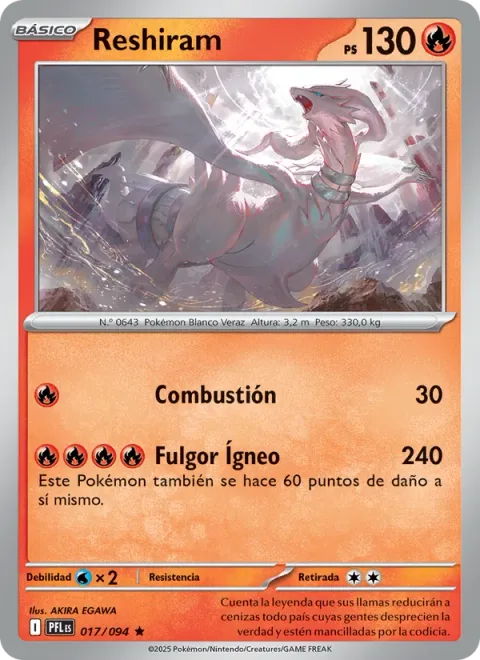 Reshiram [Combustion | Burning Flare]