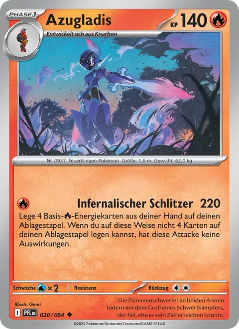 Ceruledge [Infernal Slash]