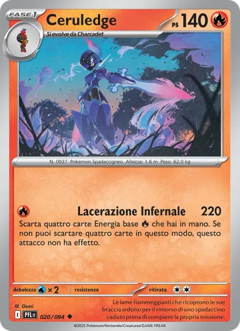 Ceruledge [Infernal Slash]
