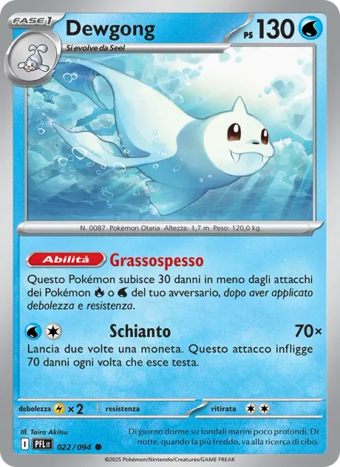 Dewgong [Thick Fat | Slam]
