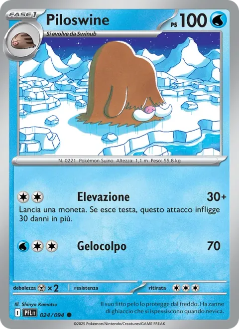 Piloswine [Rising Lunge | Frost Smash]