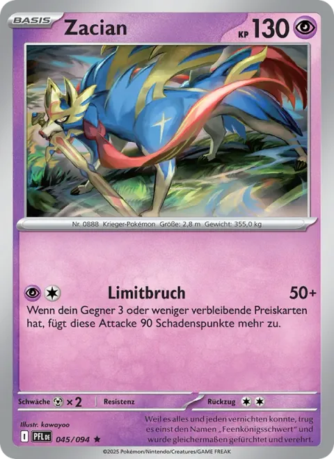 Zacian [Limit Break]