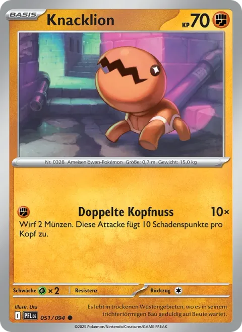 Trapinch [Double Headbutt]