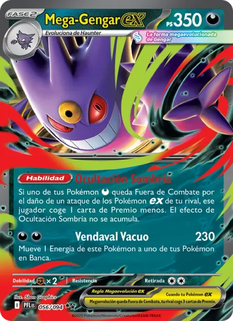 Mega Gengar ex [Shadowy Concealment | Void Gale]